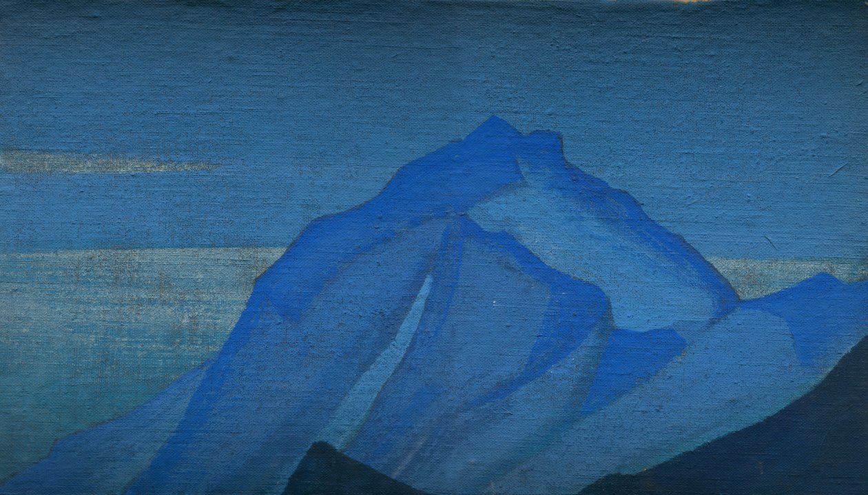 Horské studium, kolem 1929 od Nicholas Roerich