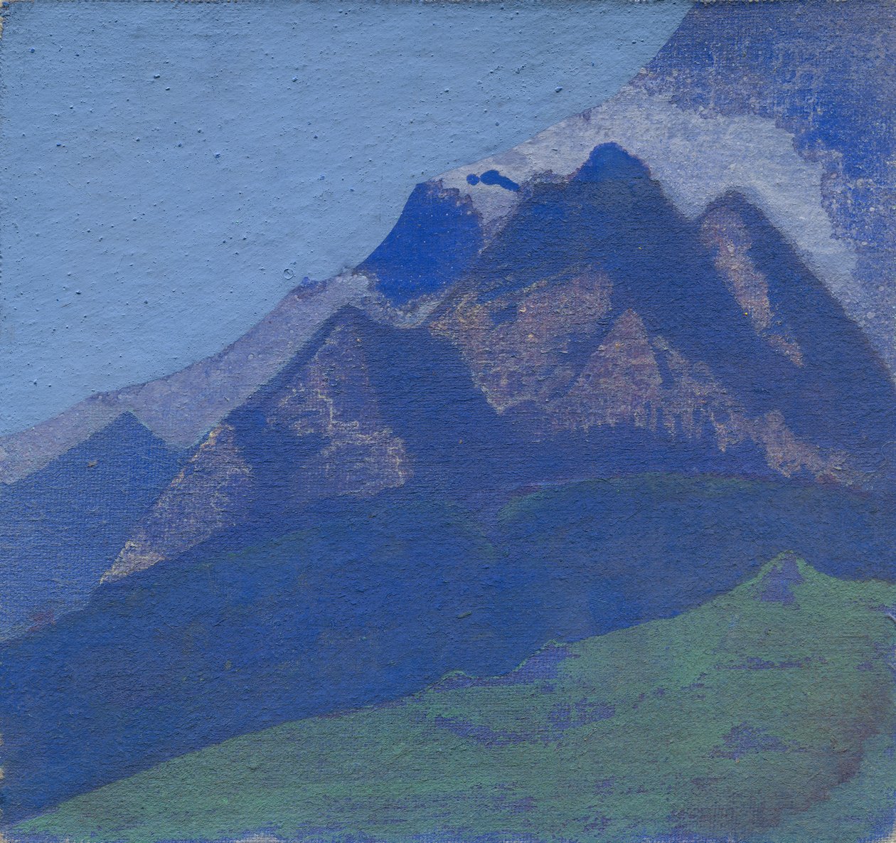 Horské studium, kolem 1929 od Nicholas Roerich