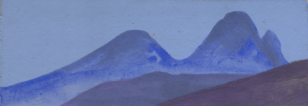 Horské studium, kolem 1936-47 od Nicholas Roerich