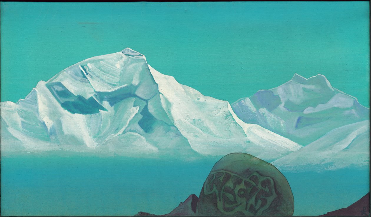 Cesta do Kailás, série "Svaté hory", 1933 od Nicholas Roerich