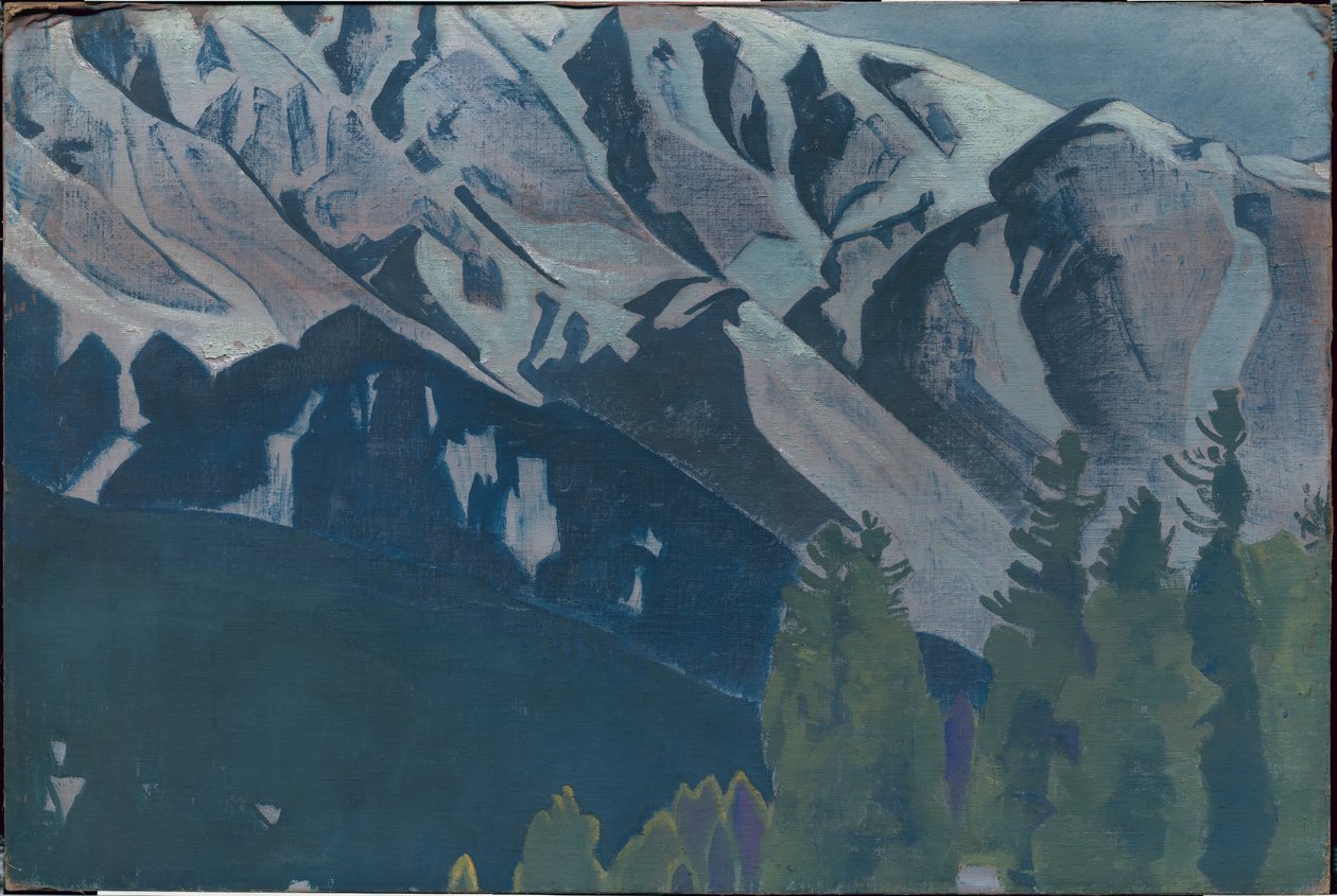 Pir Panjal, ze stejnojmenné série, 1925 od Nicholas Roerich