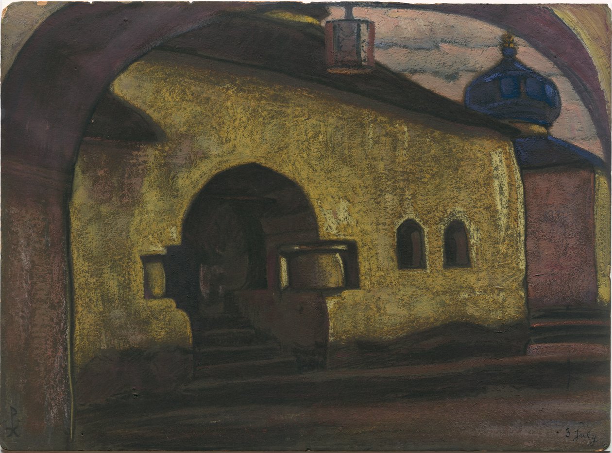 Pskov, 1922 od Nicholas Roerich