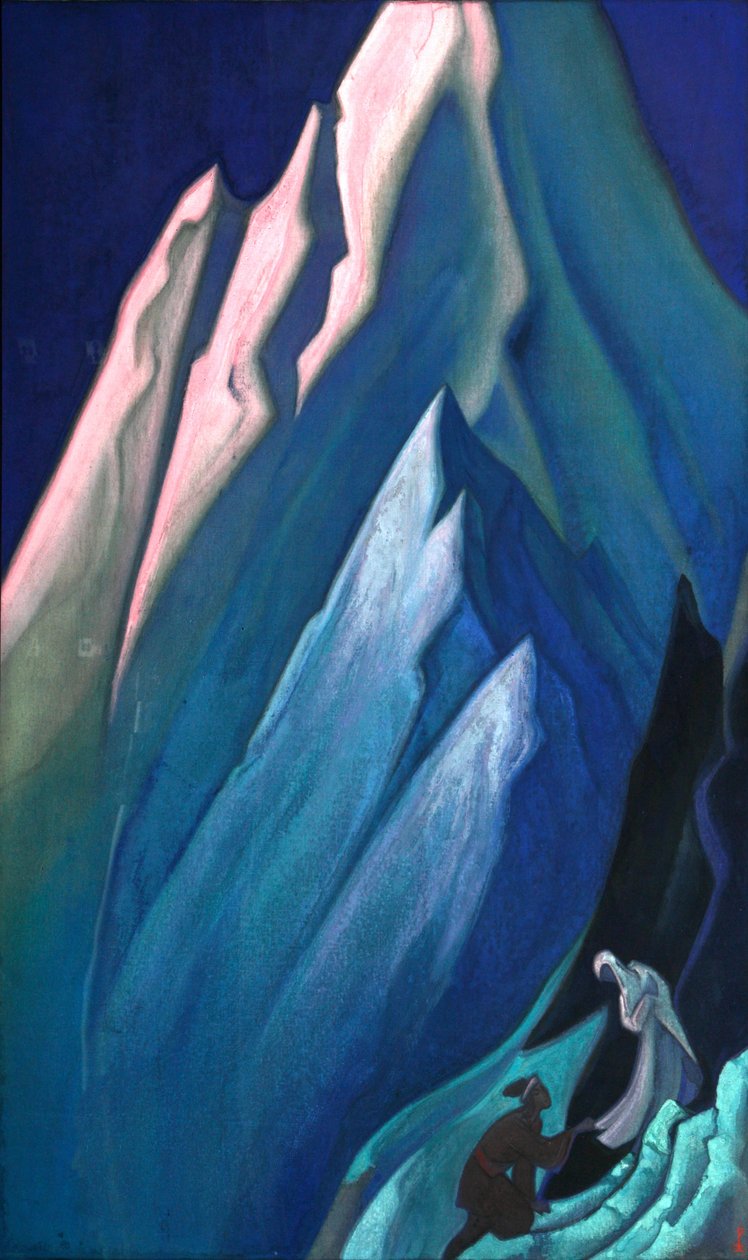 Ona, která vede, 1944. od Nicholas Roerich