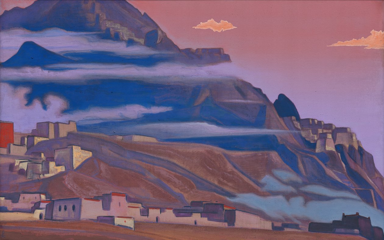 Shekar Dzong, 1933 od Nicholas Roerich