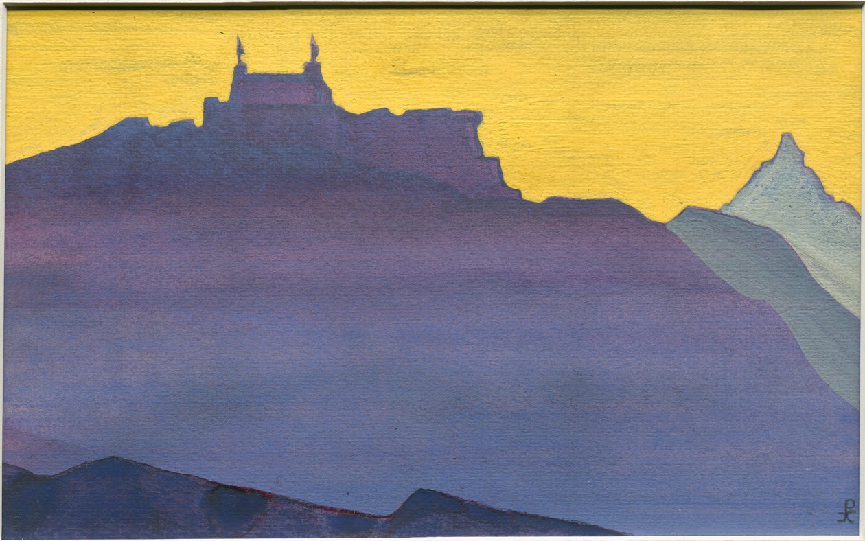 Sissu, skica k obrazu, 1932 od Nicholas Roerich