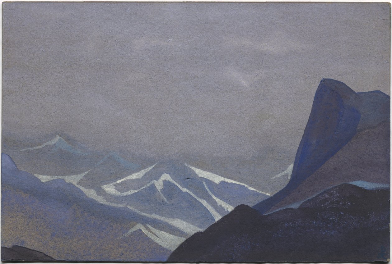 Suget Pass, 1936 od Nicholas Roerich