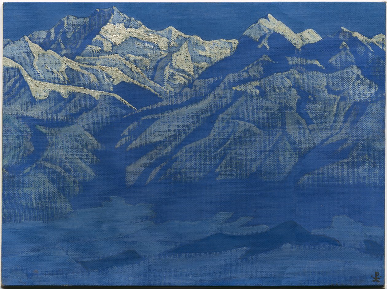 The Range, "himalájská" série, 1924 od Nicholas Roerich