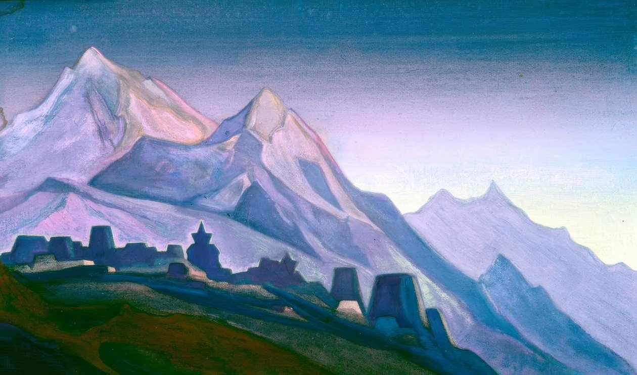 Tibet od Nicholas Roerich