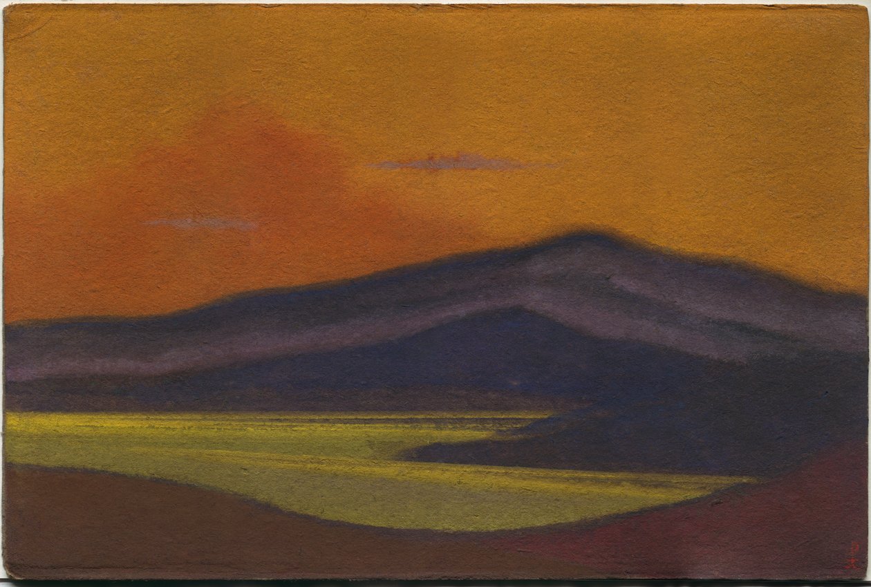 Tibet, 1943 od Nicholas Roerich