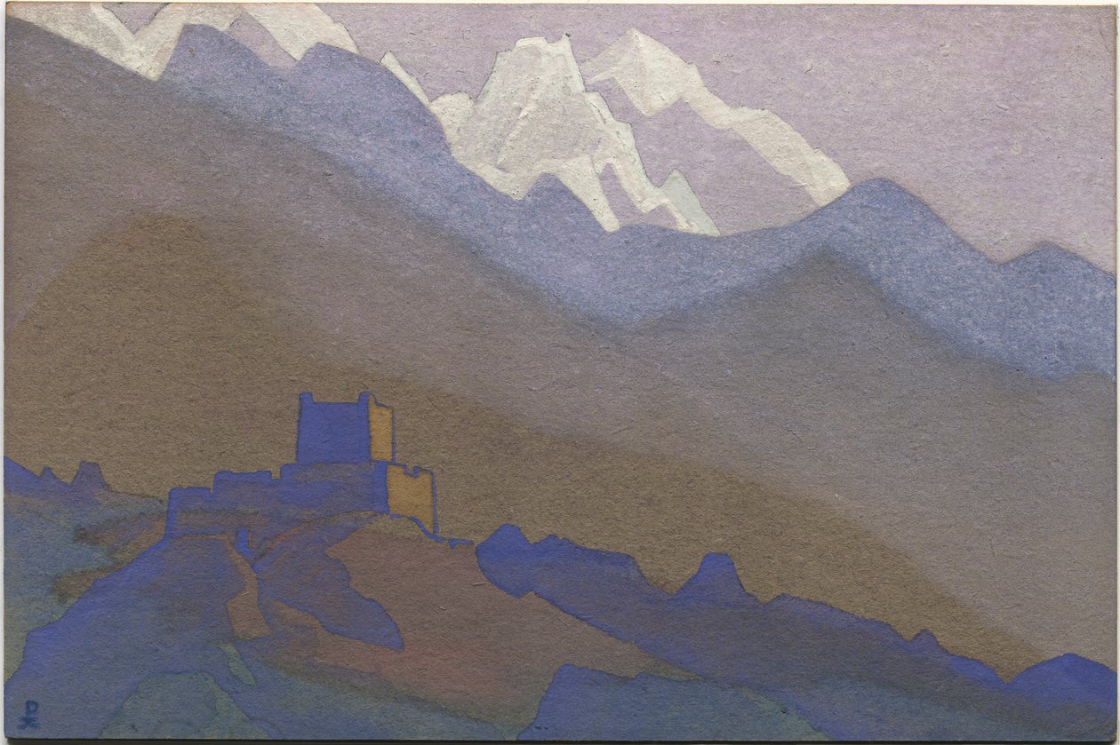 Tibet, Himaláje, 1936 od Nicholas Roerich
