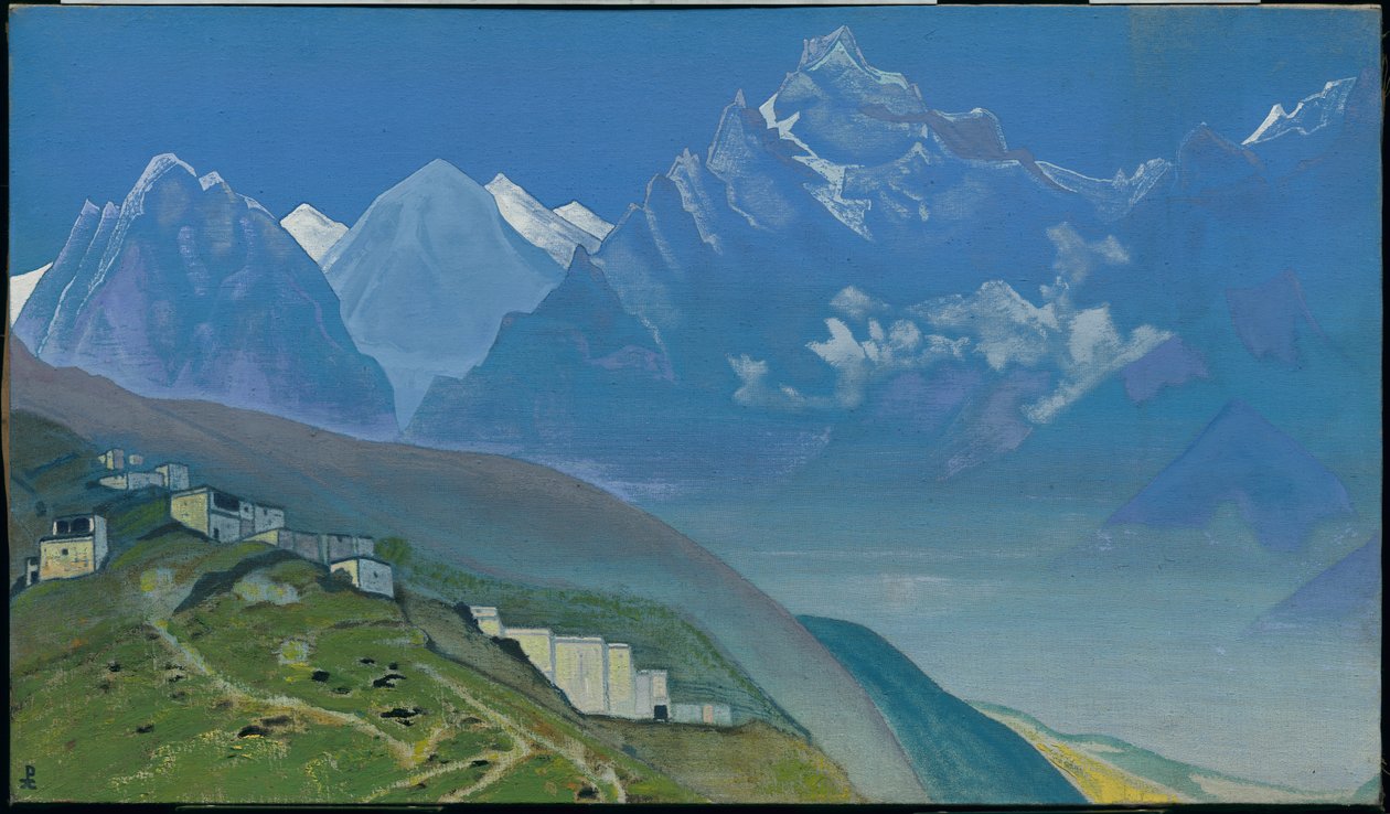 Kailasovi, Lahaul, 1932 od Nicholas Roerich