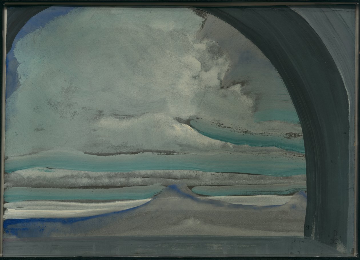 Bílý oblak, 1922 od Nicholas Roerich