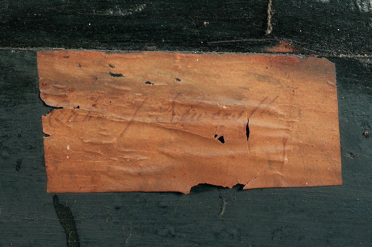 Detail komody Ludvíka XIV. (ormolu, mosaz, želvovina a ebenová koule) (viz také 486114-19) od Nicholas Sageot