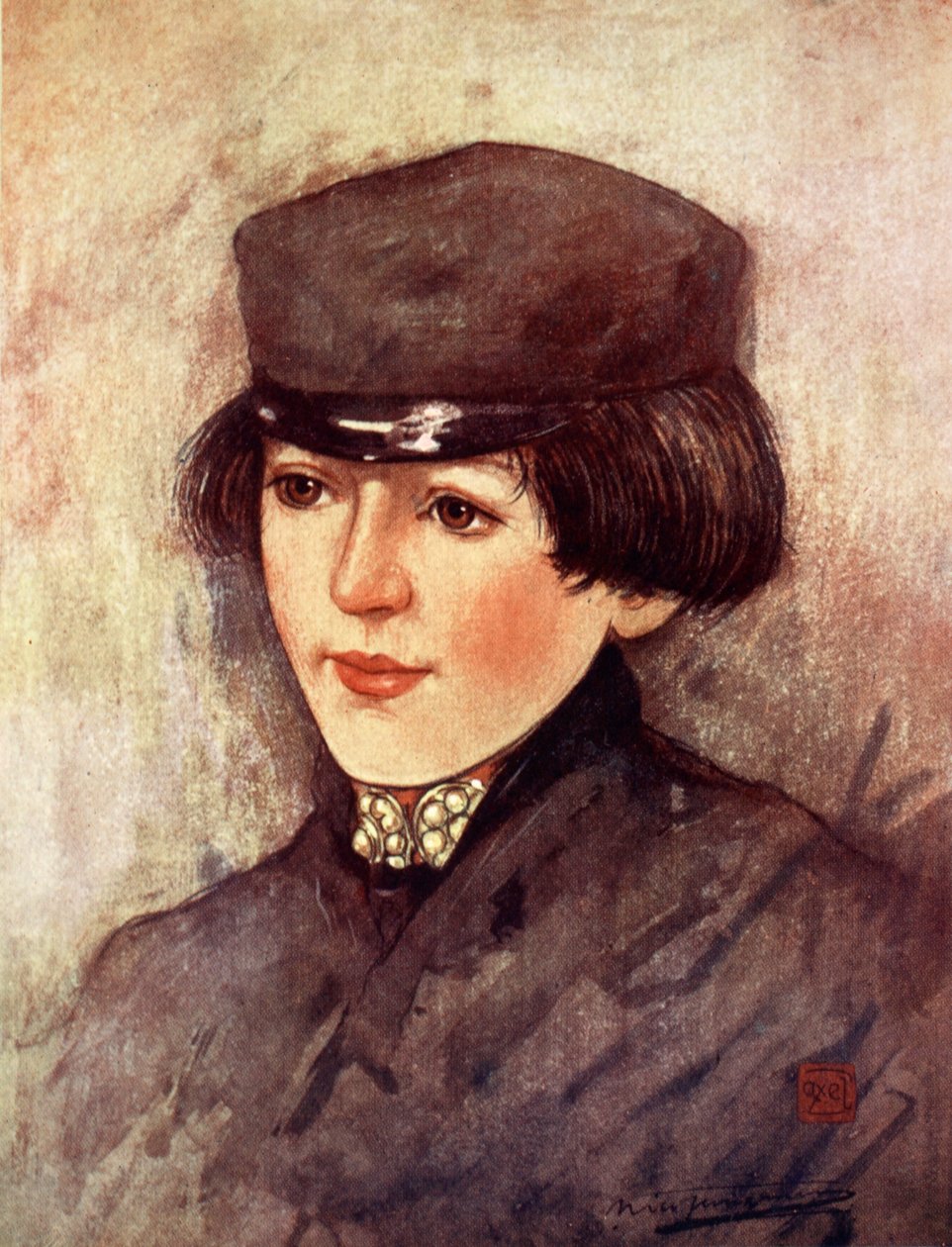 A Boy of Goes, 1904 od Nico Jungman