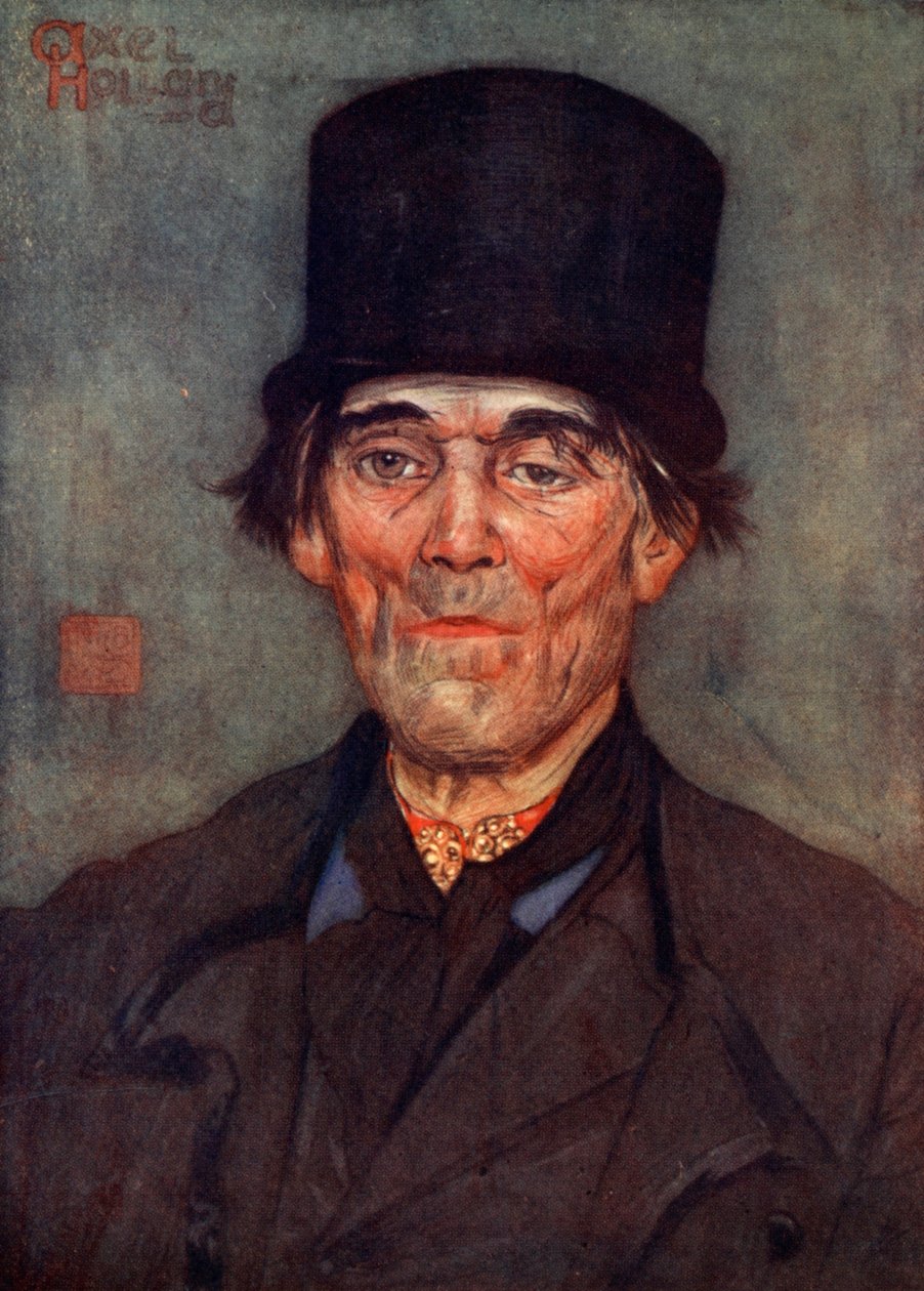 An Old Man of Axel, 1904 od Nico Jungman