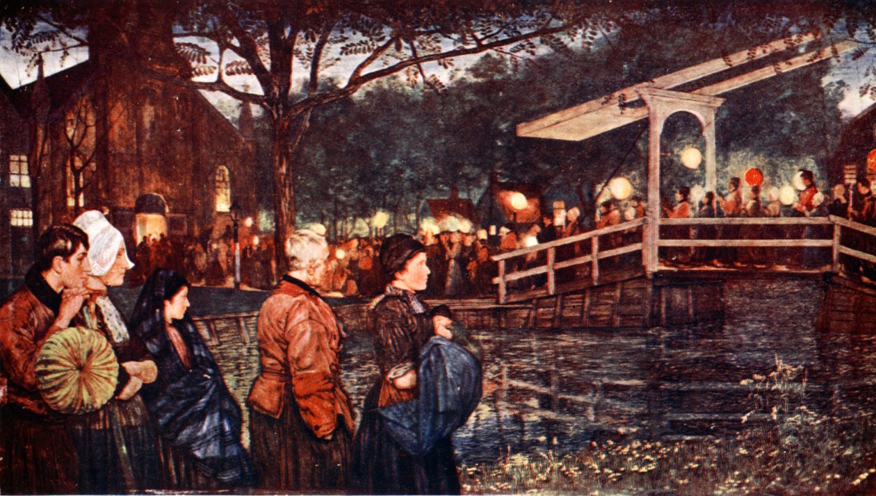 Náboženské procesí I, 1904 od Nico Jungman