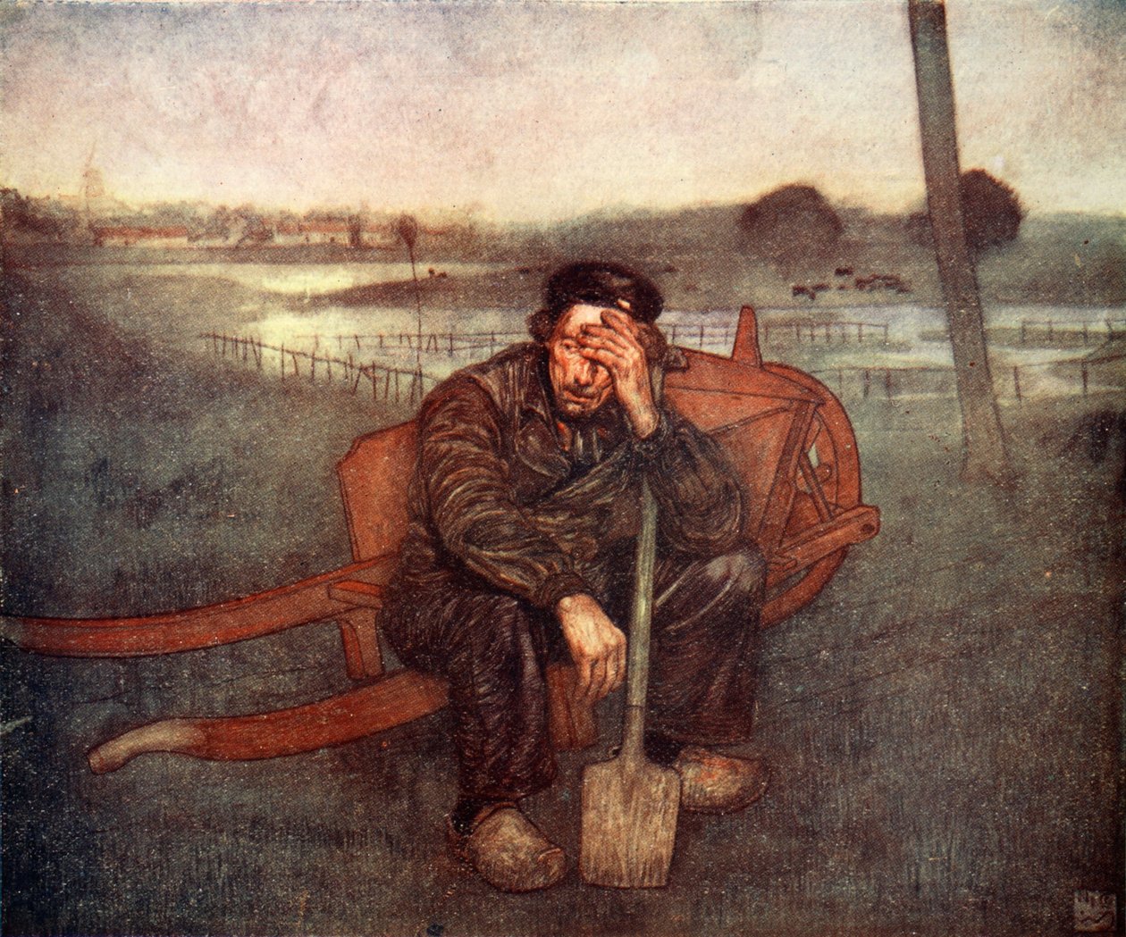 Unavený, 1904 od Nico Jungman