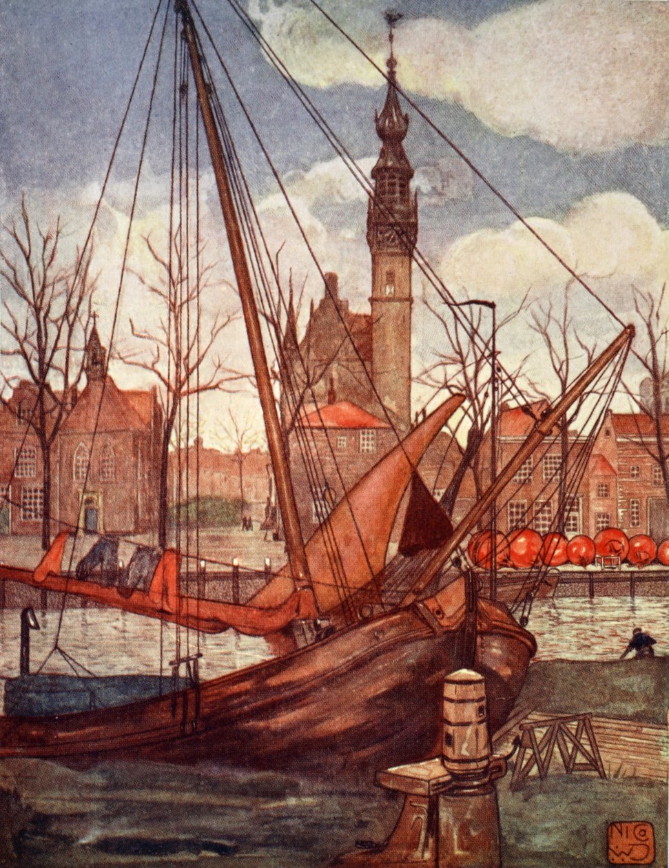 Veere, 1904 od Nico Jungman