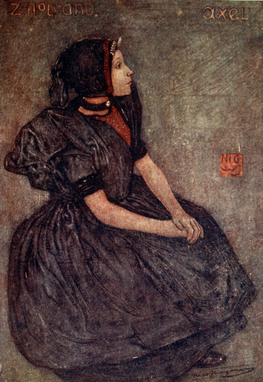 Zeeland Girl, 1904 od Nico Jungman