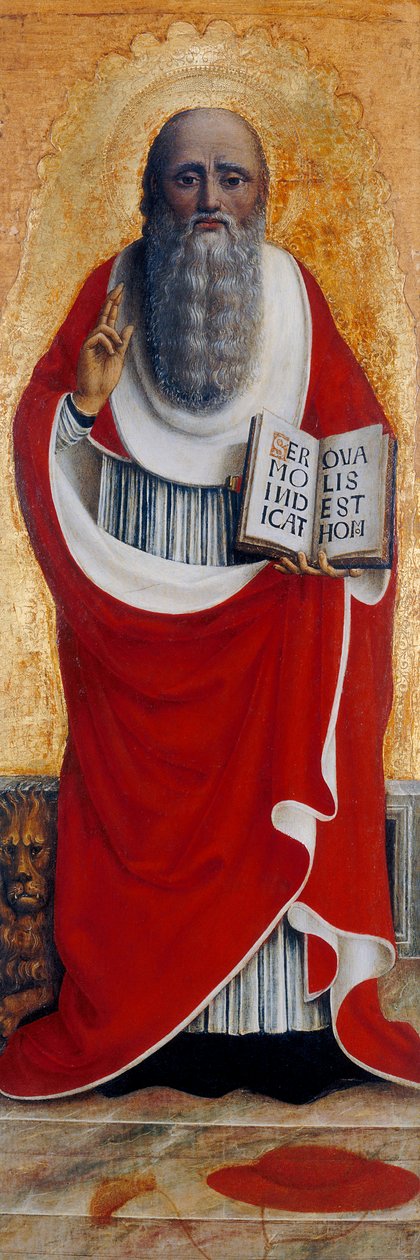 Svatý Jeroným od Nicolò Il Lombarducio (attr.to) Corso