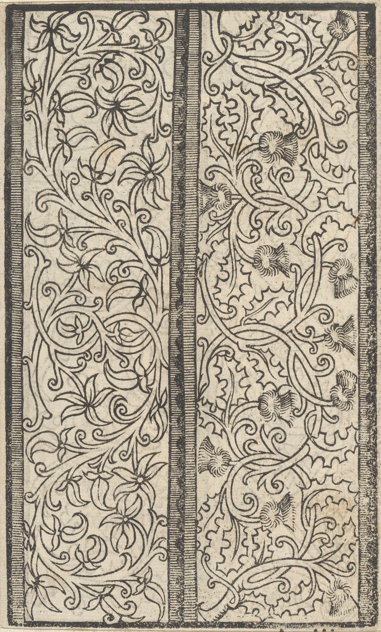 Vzor díla, strana 3 vzadu, srpen 1529, srpen 1529. od Nicolò Zoppino