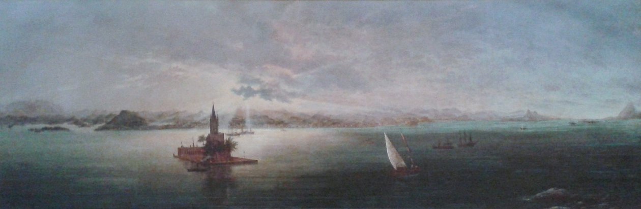 Panorama z Rio de Janeira od Nicola Antonio Facchinetti