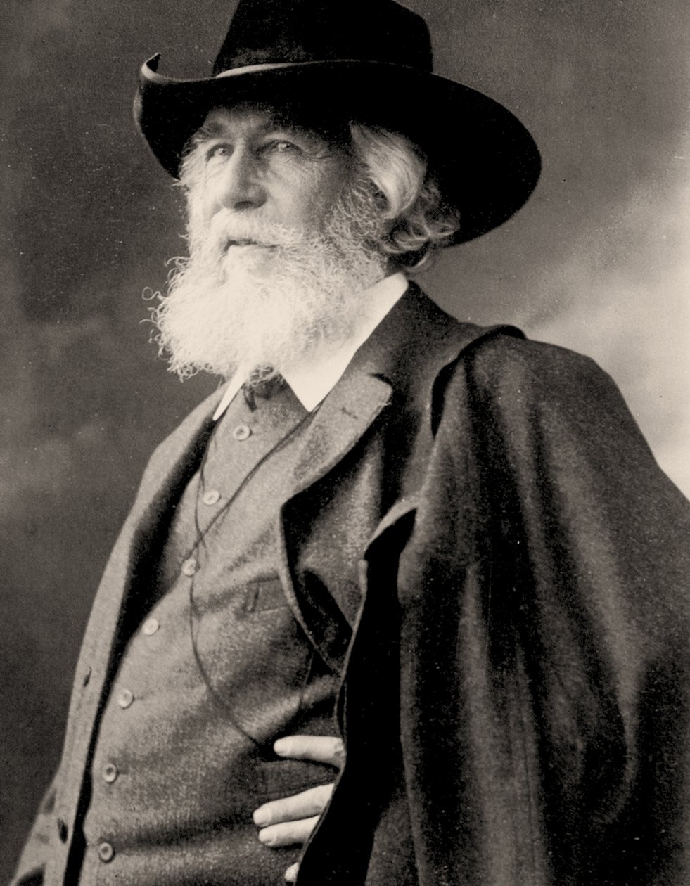 Portrét Ernsta Haeckela, kolem roku 1910 (foto) od Nicola Perscheid