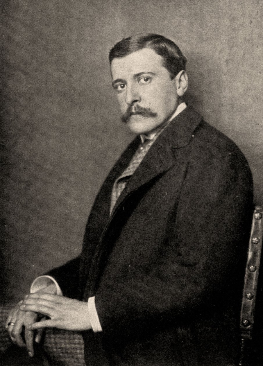 Portrét Huga von Hofmannsthal (foto) od Nicola Perscheid