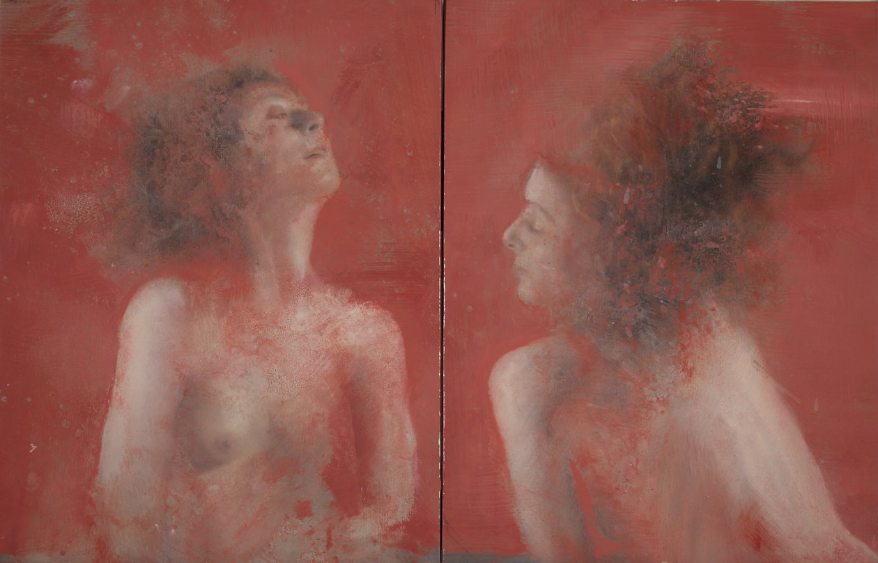 Dialog, 2015 (olej na plátně) od Nicola Pucci