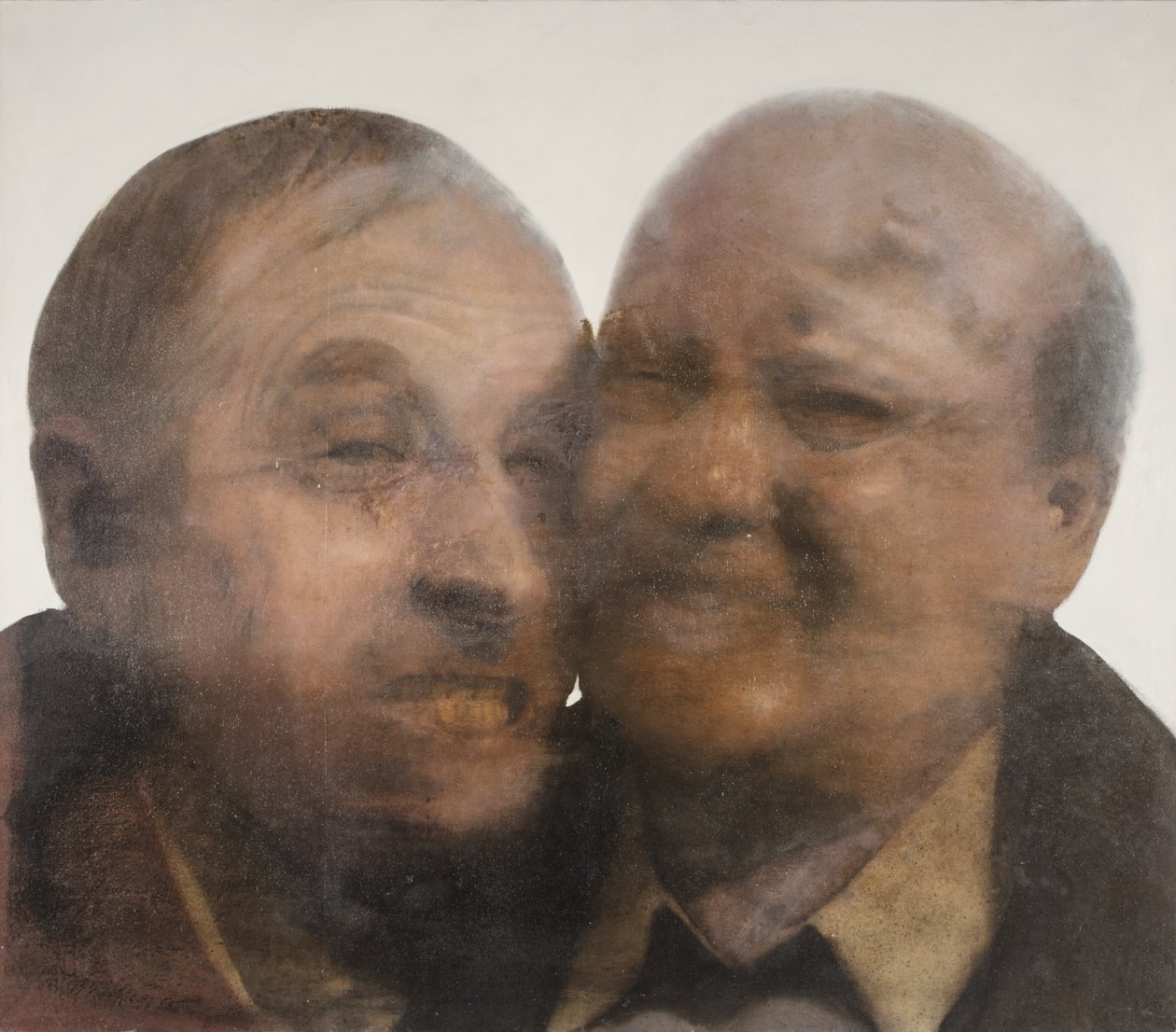 Střet tváří, 2004 (olej na plátně) od Nicola Pucci