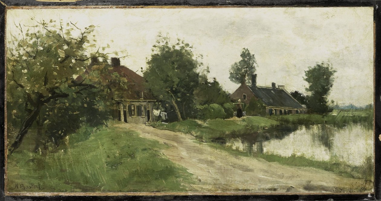 Poblíž Breukelen na Vechtu od Nicolaas Bastert