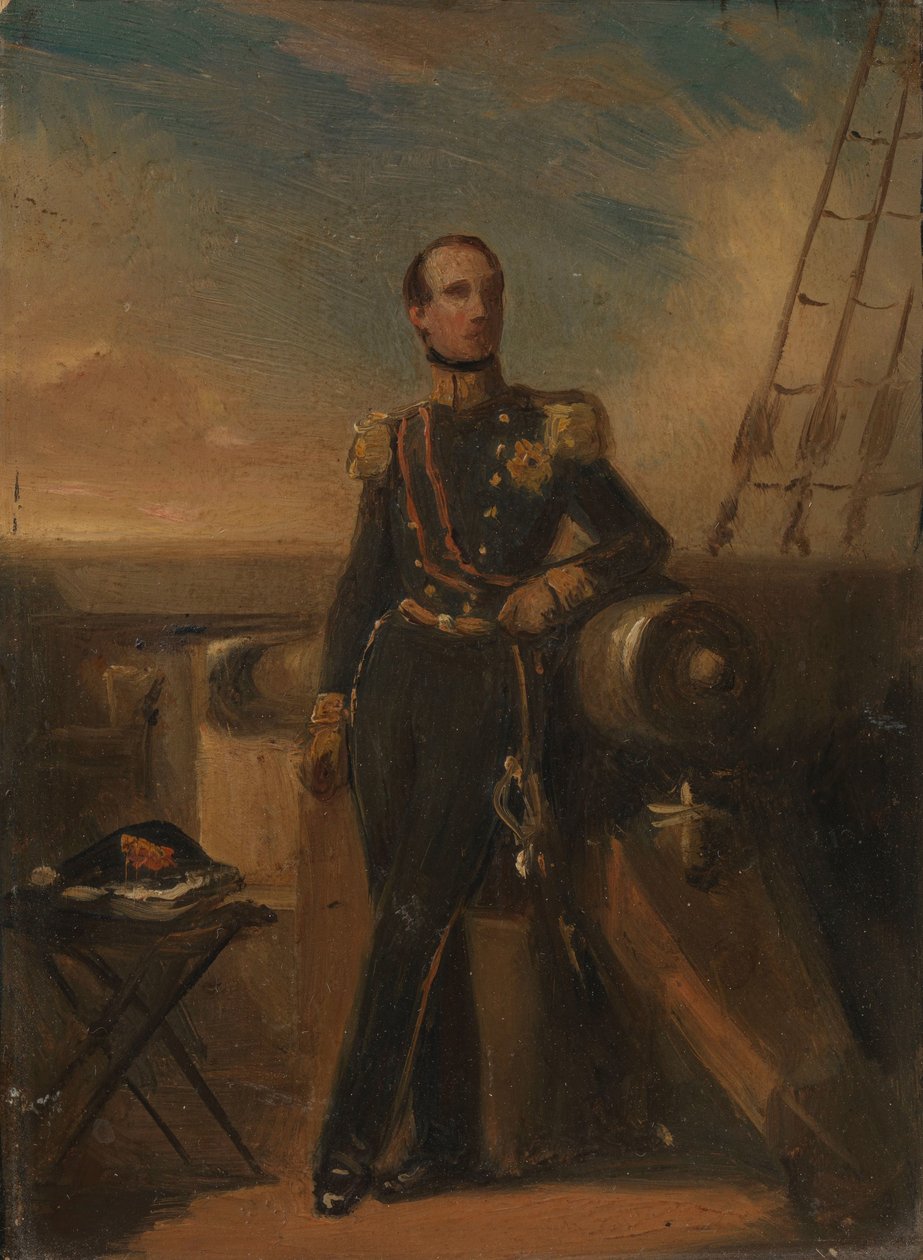 Portrét Hendrika, prince nizozemského od Nicolaas Pieneman