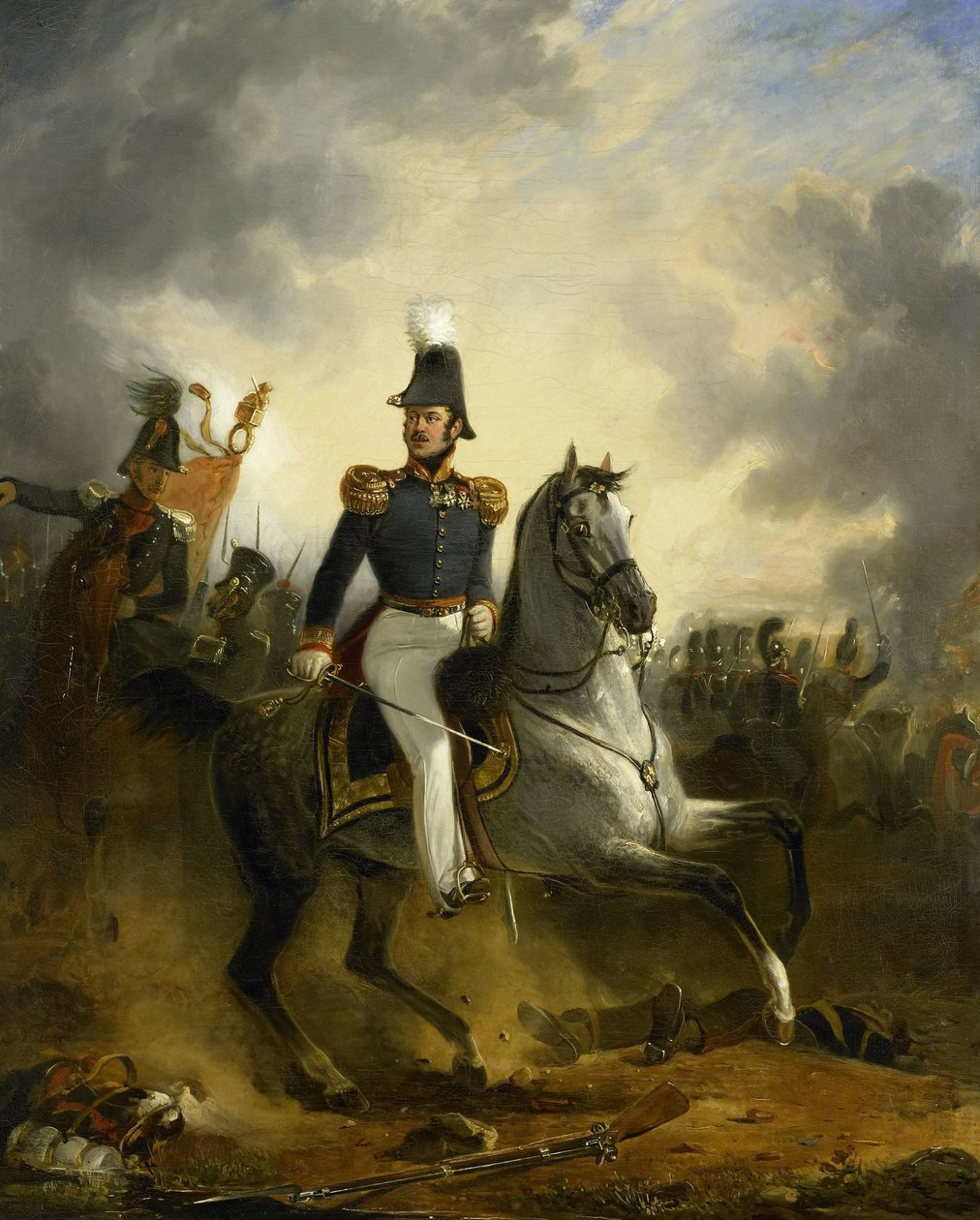 Zasnoubení v Houthalenu od Nicolaas Pieneman