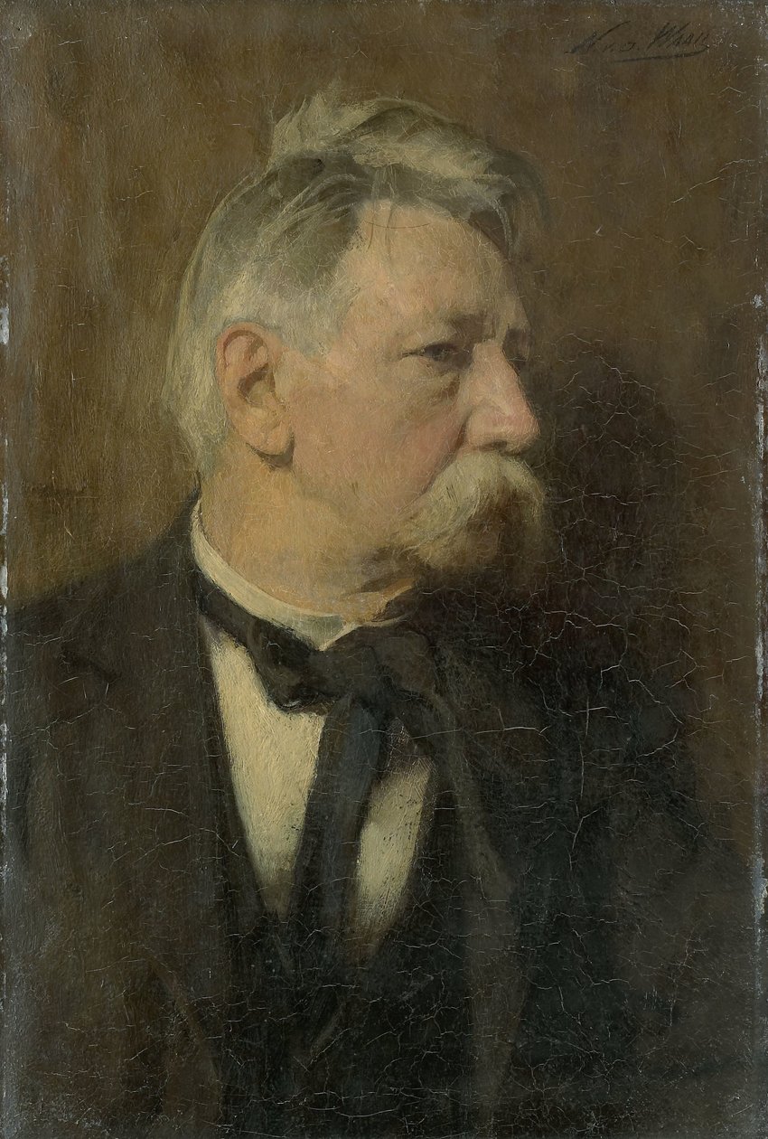 Willem Steelink II (1856-1928). grafik od Nicolaas van der Waay