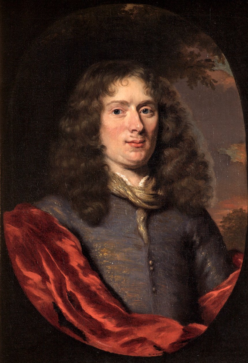 Portrét mladého muže, kolem roku 1690 od Nicolaes Maes