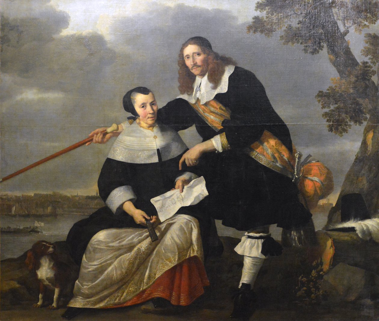 Portrét Hendrycka Hencka a jeho manželky Cathariny Browersové od Nicolaes de Helt Stockade