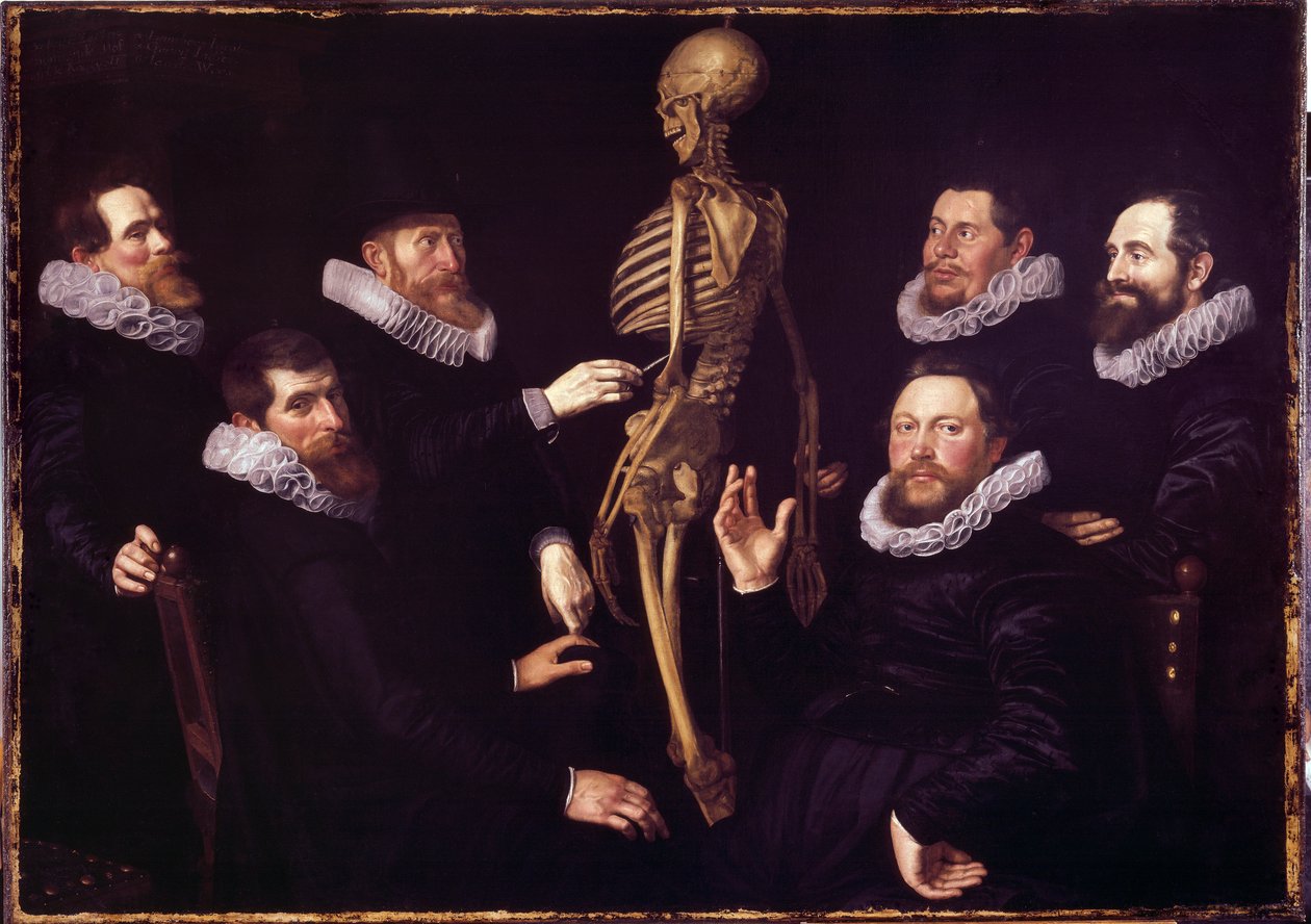 Lekce anatomie Dr. Sebastiaen Egbertsz. De Vrij od Nicolaes  Eliasz