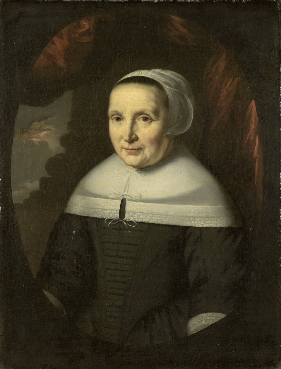 Portrét Aeltje Denijs (narozen 1598/99) od Nicolaes Maes (copy after)