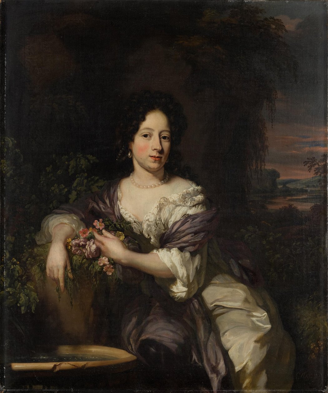 Madelena de la Court (1662-1712) od Nicolaes Maes
