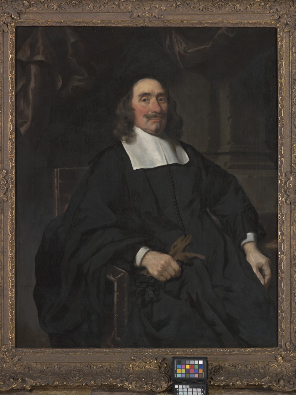 Portrét gentlemana (olej na plátně) od Nicolaes Maes