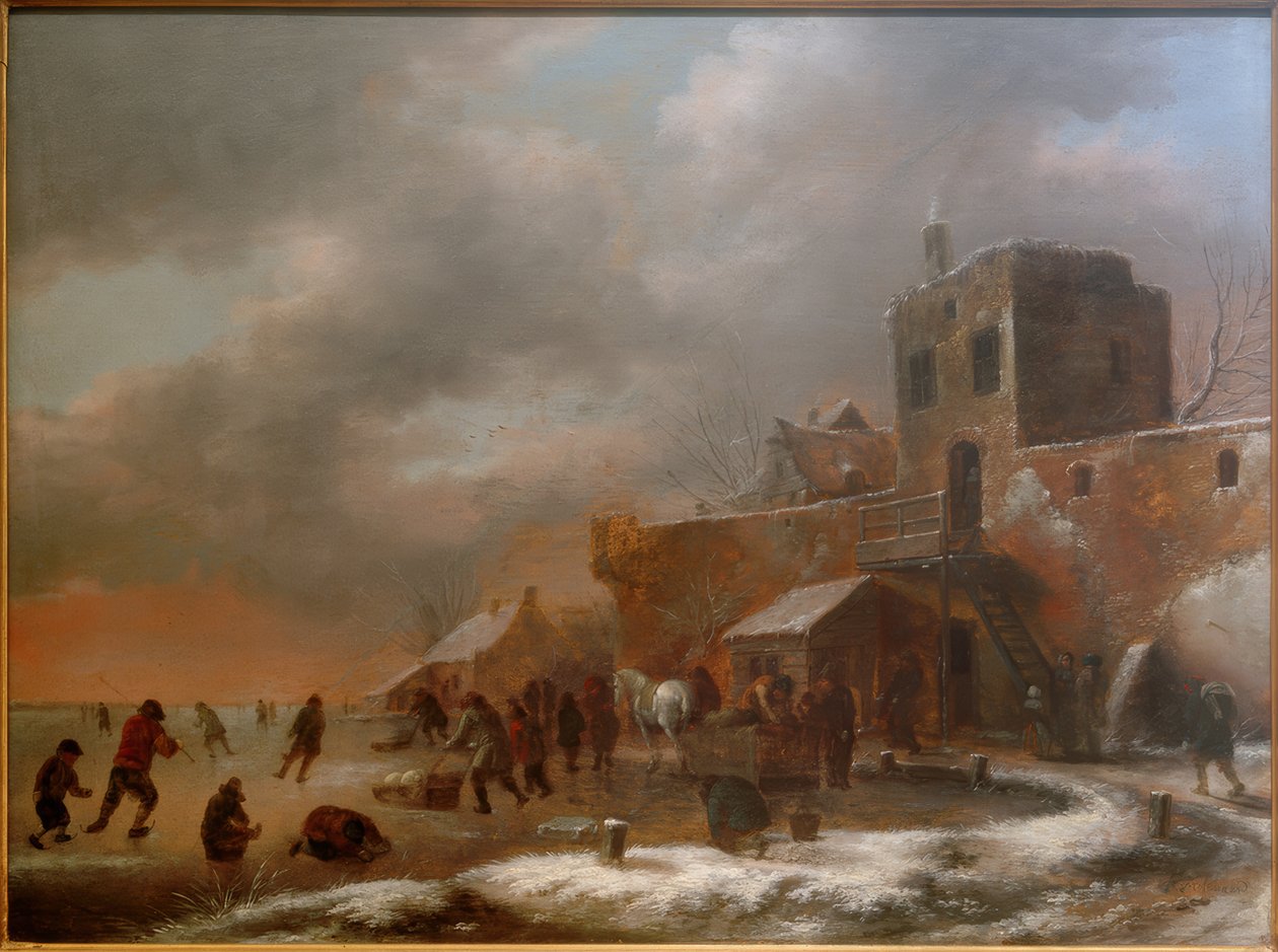 Ledové potěšení od Nicolaes Molenaer