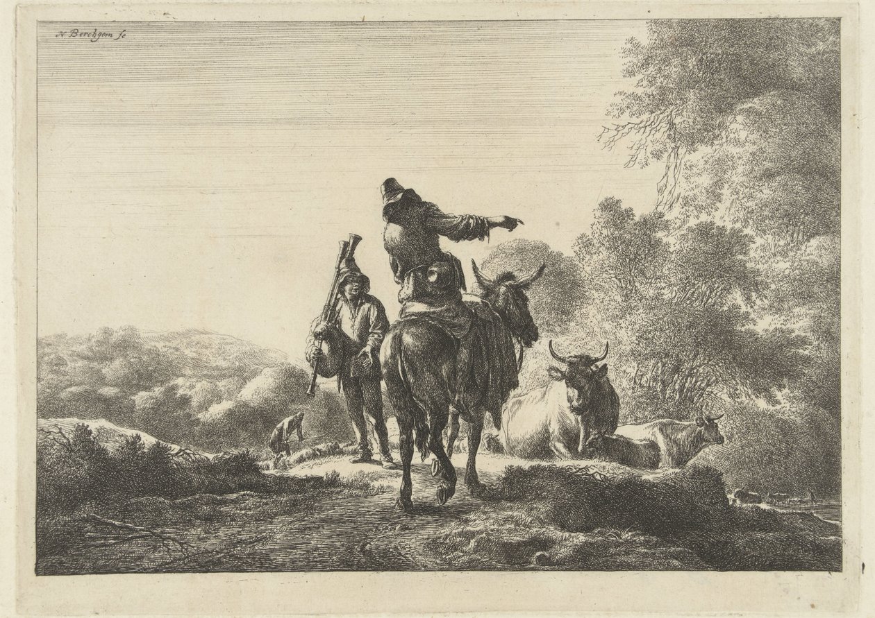 dudák od Nicolaes Pietersz Berchem