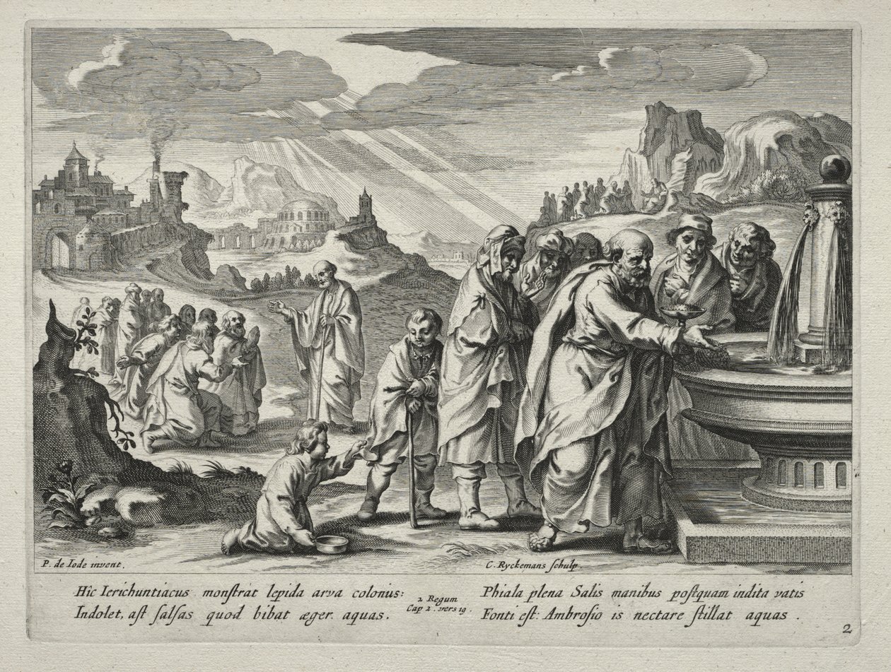 Příběh o Elizeovi od Nicolaes Rijckmans