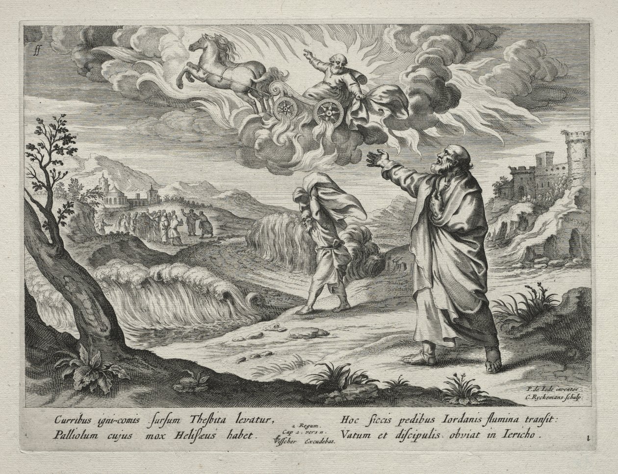 Příběh Elizea, 1643. od Nicolaes Rijckmans