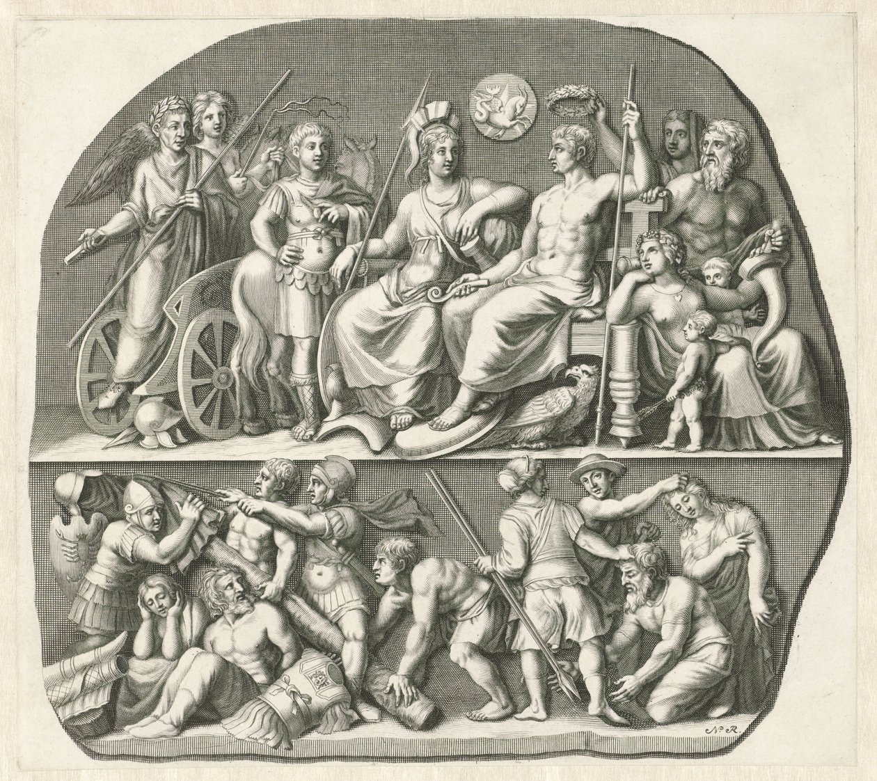 Camee Gemma Augustea od Nicolaes Ryckmans