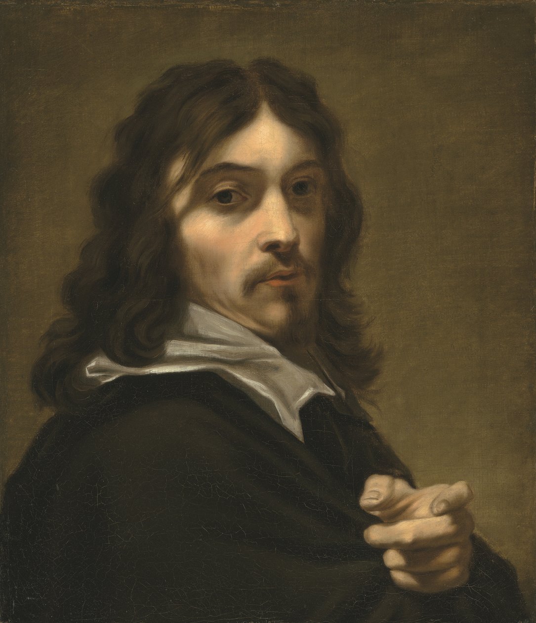 Portrét Georga Pfründta (1603-1663), poprsí (olej na plátně) od Nicolaes Van Helt Stockade