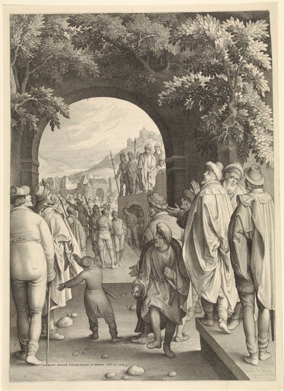 Ecce Homo Umučení Krista (název série) od Nicolaes de Bruyn