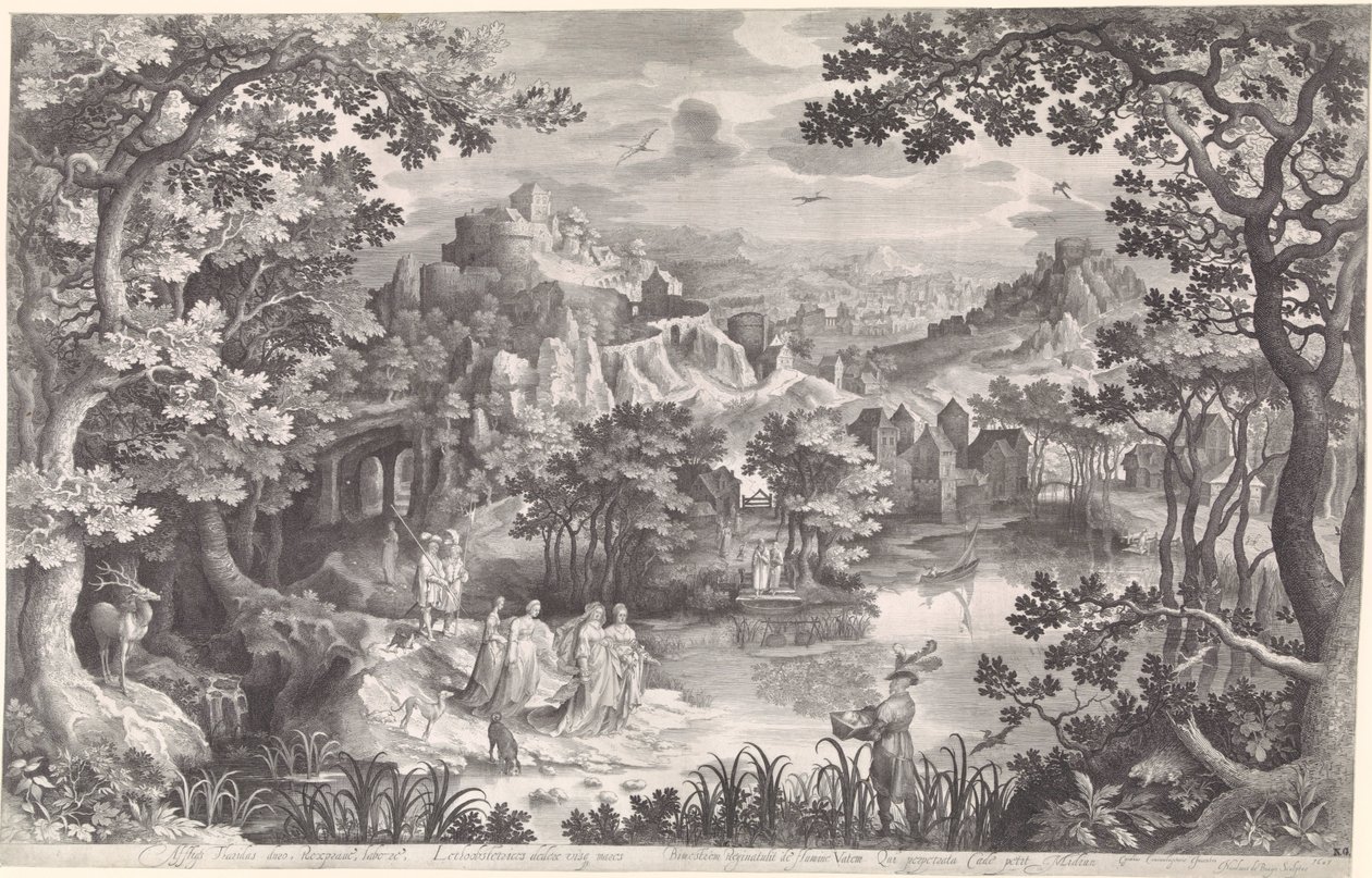 Vražda kojenců v Betlémě od Nicolaes de Bruyn