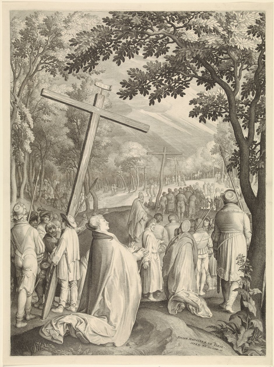 Teplák od Veronica Umučení Krista (název série) od Nicolaes de Bruyn