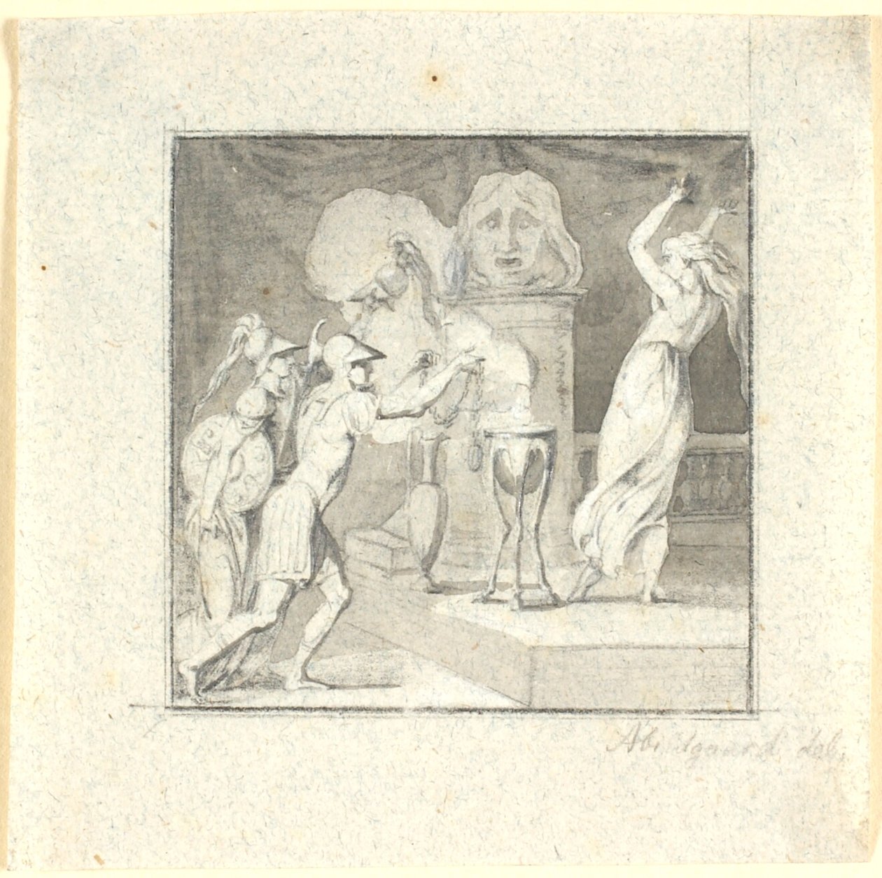 Offerscene od Nicolai Abildgaard